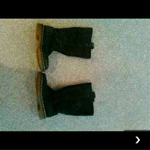 Black suede Dr. Martens!!!