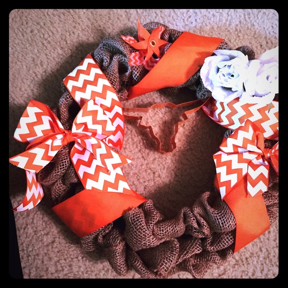 Burlap wreath
