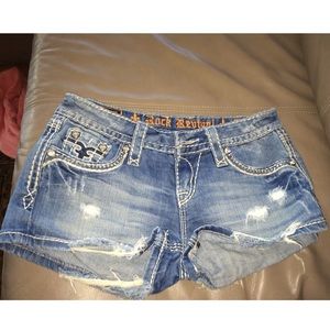 Rock Revival Jean Shorts