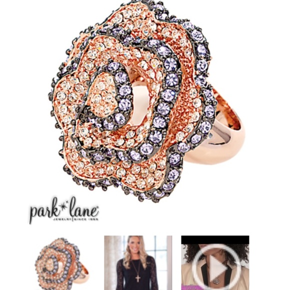 NWOT Rose gold ring size 6