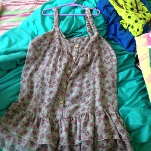 rue 21 floral tank top