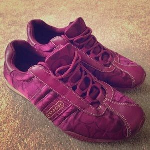 coach tennis shoes!
