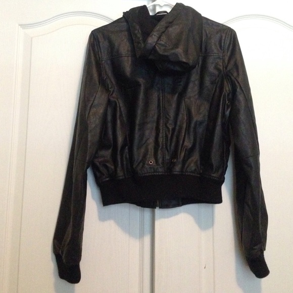 Ecko red leather jacket