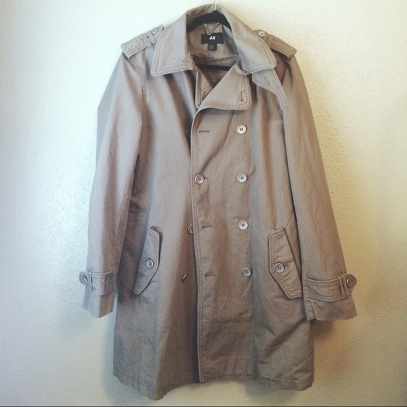 NEW H&M Tan Trench Coat