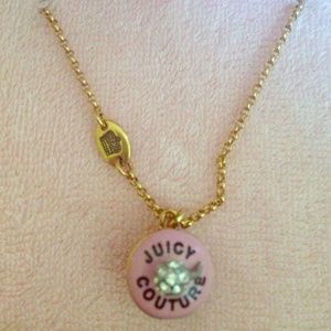 Juicy Couture cupcake necklace