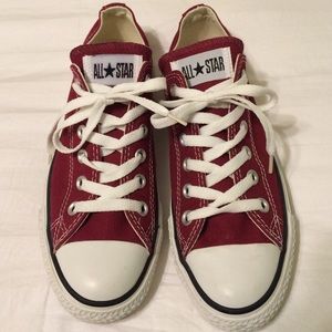 Maroon All-Star Converse