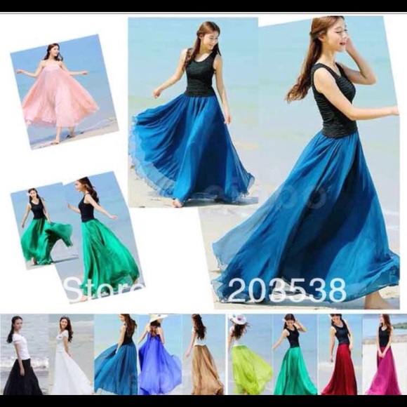 Long skirt - Picture 3 of 4