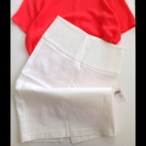 Wet Seal white pencil skirt