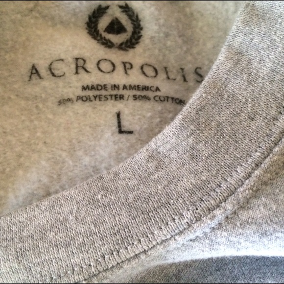 Acropolis Pullover in Grey/Purple - Picture 2 of 3