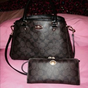 Authentic COACH PURSE & WALLET