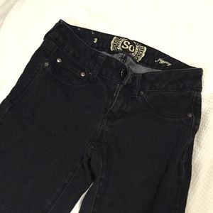 Black skinny leggings