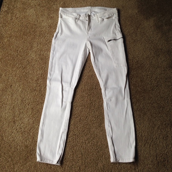 Helmut Lang Denim - SOLD!! Helmut Lang white skinny jeans 29