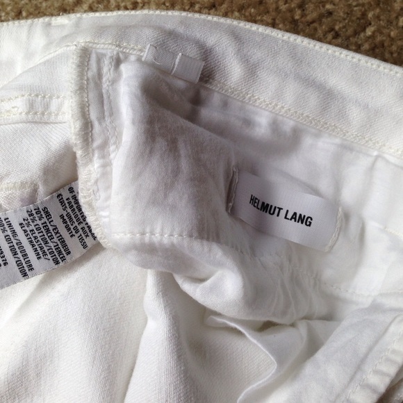 SOLD!! Helmut Lang white skinny jeans 29 - Picture 3 of 4