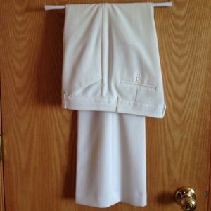 Cream colored dress pants