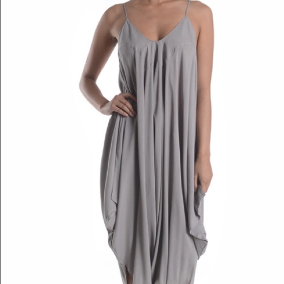 Brand new jumpsuit in Grey