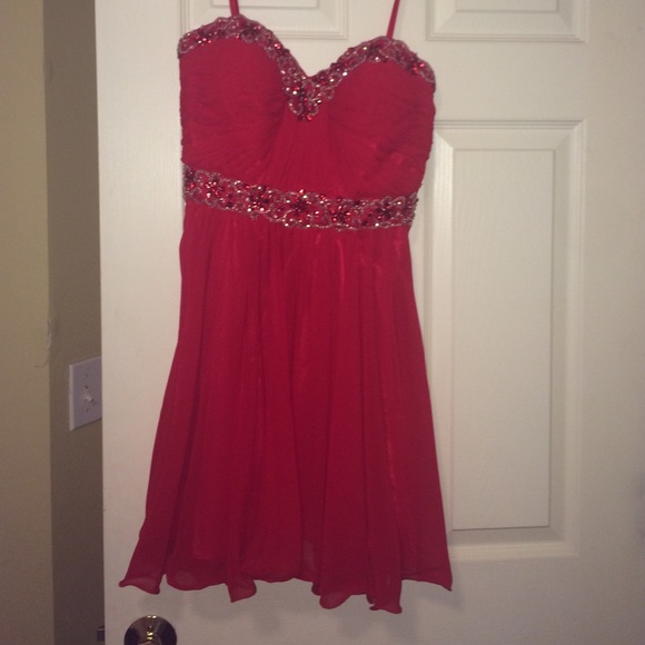 Gorgeous red dress! Worn once!