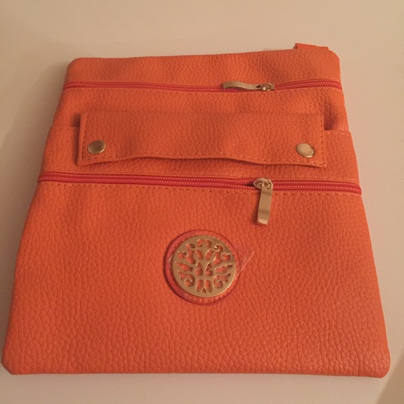 Orange and Gold handbag