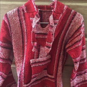 Poncho ( carpet sweatshirt)