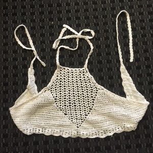 Crochet halter top