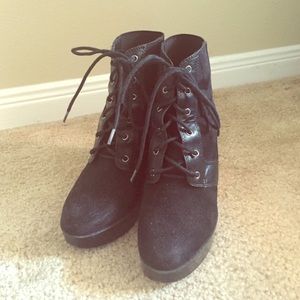Zara black boots