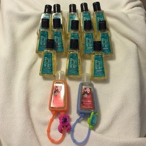 Bath & Body Works had sanitizers!