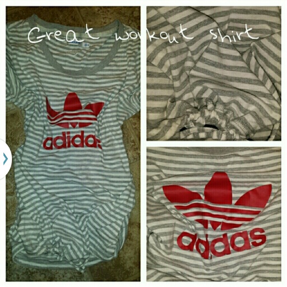 Adidas drawstring top