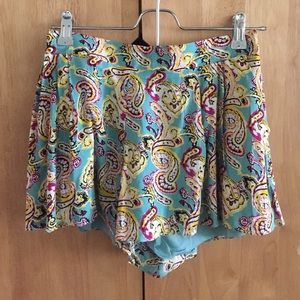 francesca's paisley shorts