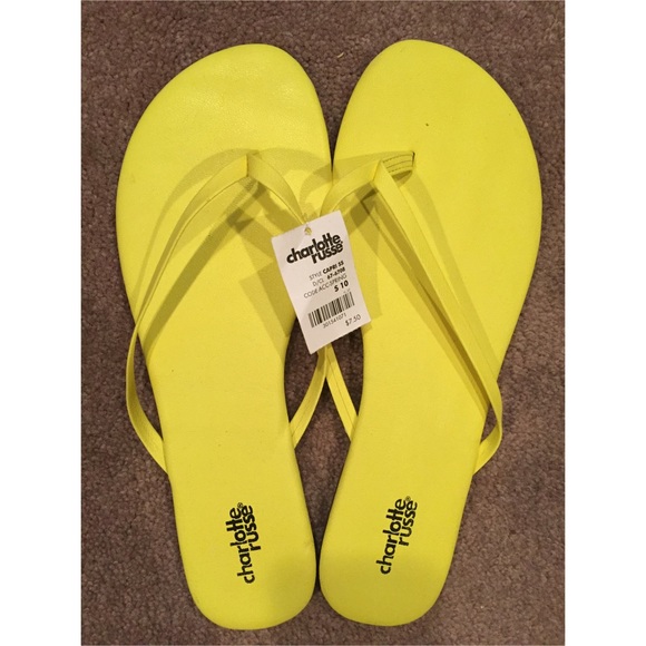 Neon Flip Flops
