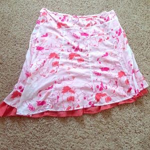 Calvin Klein high low skirt