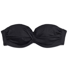 Victoria's Secret Black bandeau bikini