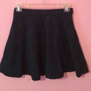 plaid skirt