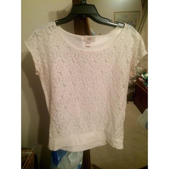 Lace flower top