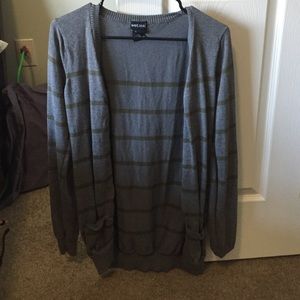 Wet seal grey cardigan