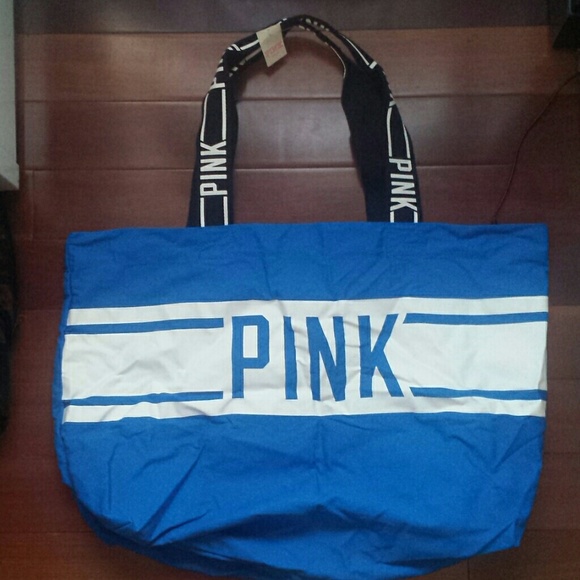 Pink beach bag
