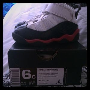 Jordan six rings size 6c