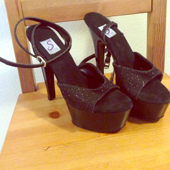 Pole dancing heels!