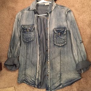 Denim shirt