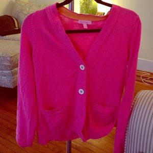 Hot pink Lily Pulitzer sweater