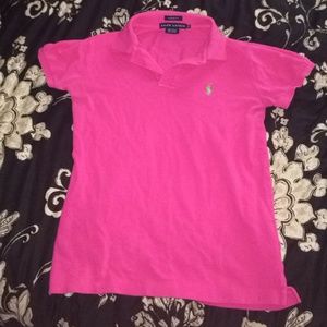 Hot Pink Ralph Lauren Polo
