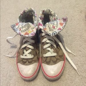 Converse coach sneakers