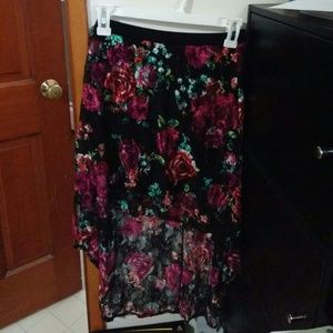 High low skirt