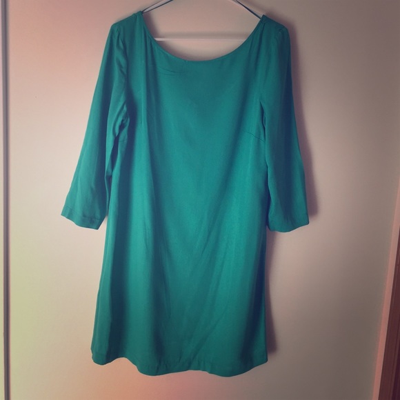 Green Shift Dress