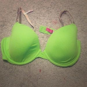 Pink Victoria's Secret bra