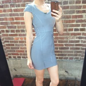 🎀SOLD🎀 Gray Strappy Fitted Dress