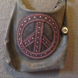 The Sak brand peace purse