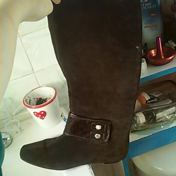 Michael Kors Brown leather boots