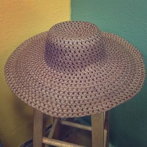 "Straw" Floppy Hat