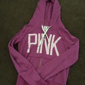 VS Pink Zip Up