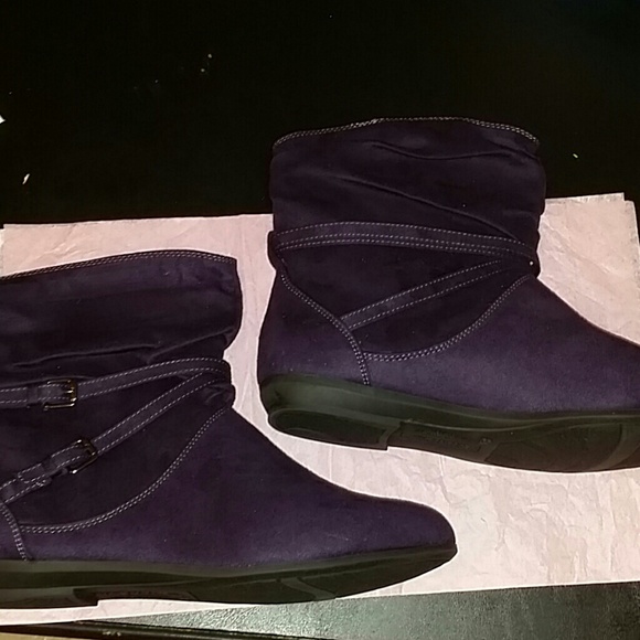 Purple boots