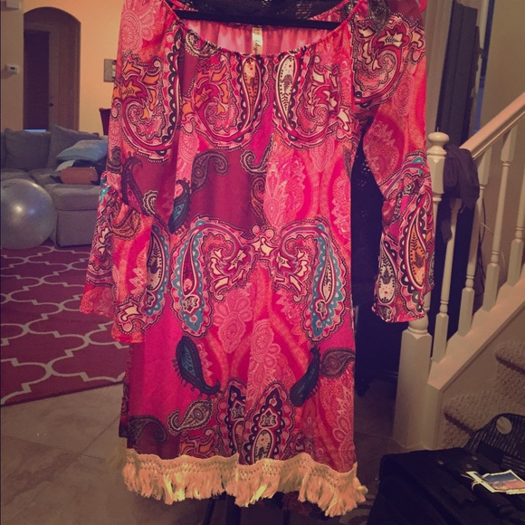 Beautiful off the shoulder dress